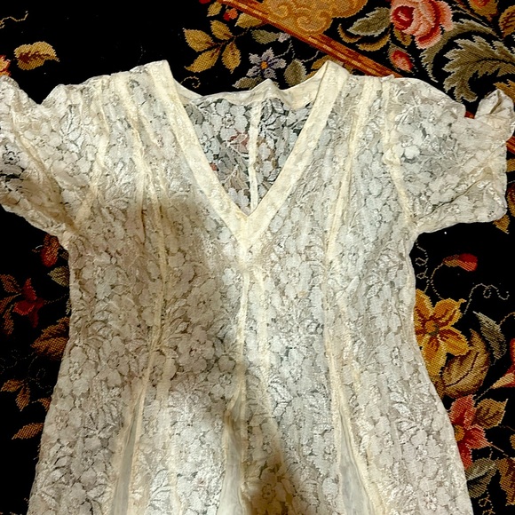 Cream nightgown dress - Picture 2 of 4